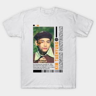 Kpop Designs V BTS T-Shirt